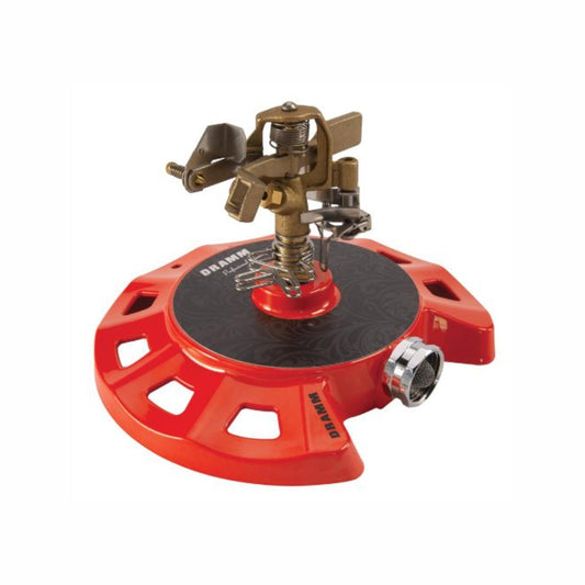 DRAMM ColourStorm Circular Impulse Garden Sprinkler - Red