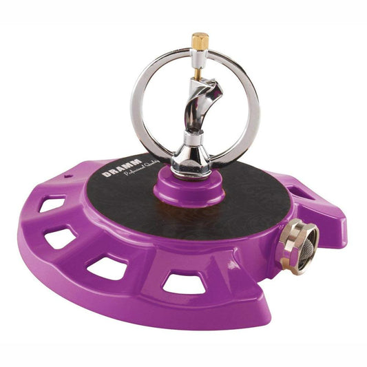 DRAMM ColourStorm Spinning Monarch Garden Sprinkler - Berry / Violet