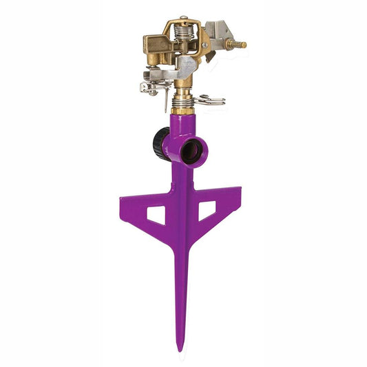 DRAMM ColourStorm Stake Impulse Garden Sprinkler - Berry / Violet