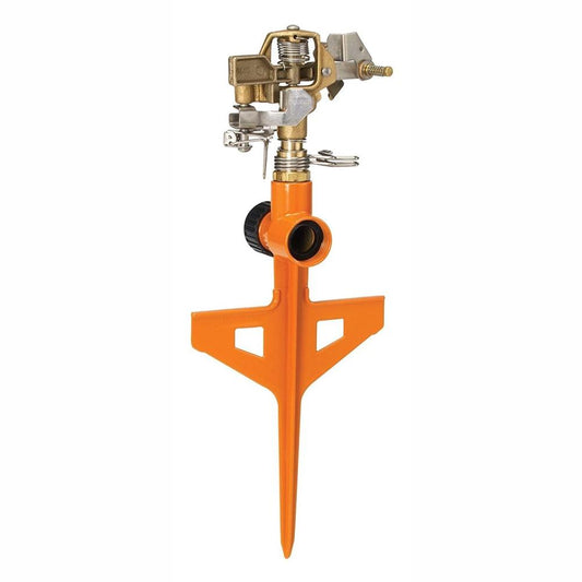DRAMM ColourStorm Stake Impulse Garden Sprinkler - Orange
