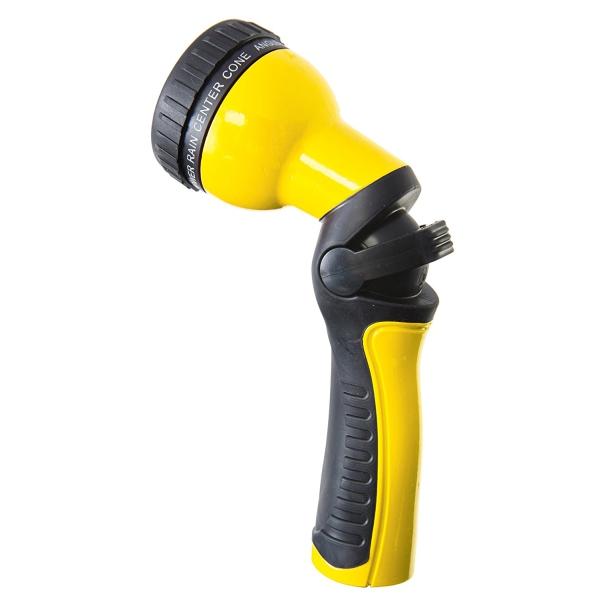 DRAMM One Touch Revolution Handheld Watering Spray Gun - Yellow