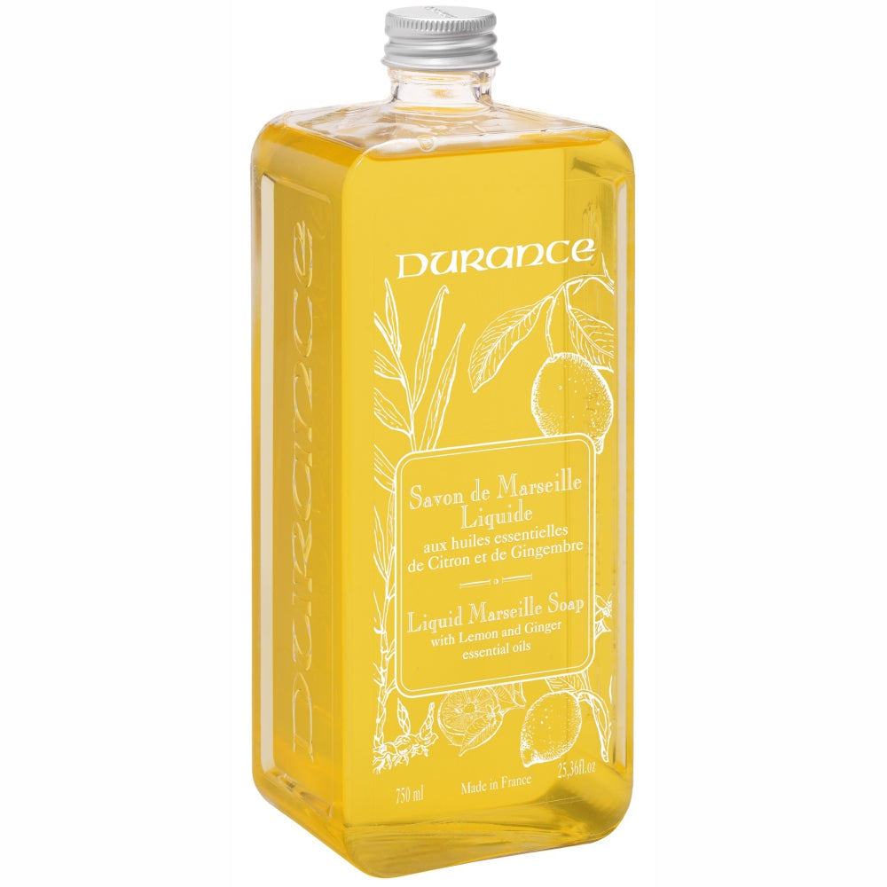 DURANCE Liquid Hand Soap Refill 750ml - Lemon & Ginger