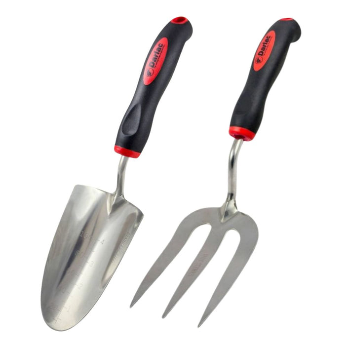 DARLAC Stainless Steel Hand Fork & Trowel Set
