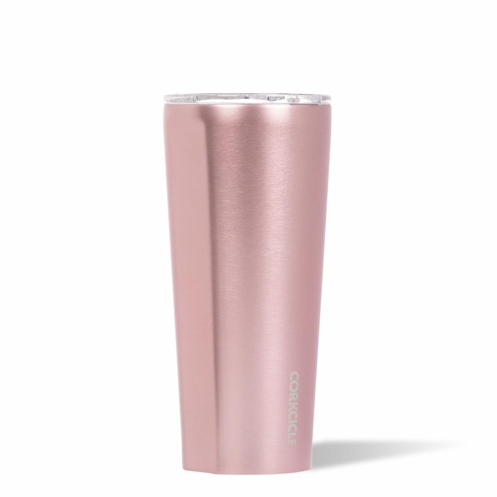 Load image into Gallery viewer, CORKCICLE Stainless Steel Insulated Tumbler 16oz (475ml) - Metallic Rose **CLEARANCE**