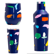 Load image into Gallery viewer, Poketo Tumbler 475ml - Confetti Insulated Stainless Steel Cup Corkcicle