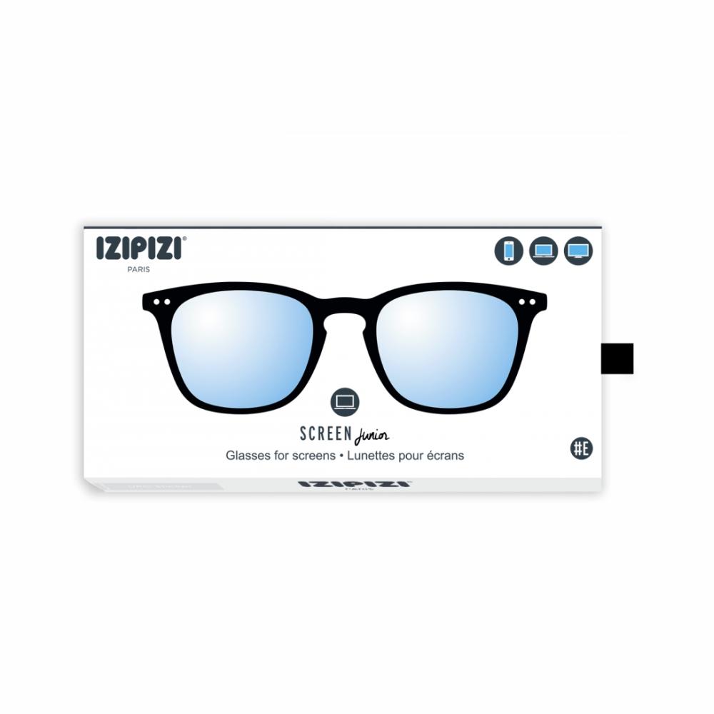 Load image into Gallery viewer, IZIPIZI PARIS SCREEN Glasses Junior Kids STYLE #E - Black (5-10 YEARS)