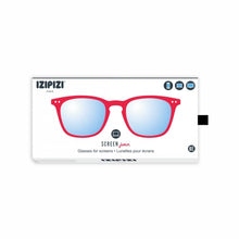 Load image into Gallery viewer, IZIPIZI PARIS SCREEN Glasses Junior Kids STYLE #E - Red (3-10 YEARS)