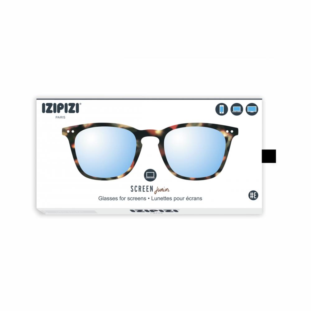 Load image into Gallery viewer, IZIPIZI PARIS SCREEN Glasses Junior Kids STYLE #E - Tortoise (3-10 YEARS)