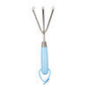 ESSCHERT DESIGN 'Blue Shades' Hand Rake / Cultivator - Sky Blue