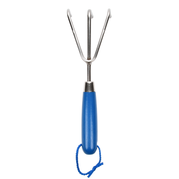 ESSCHERT DESIGN 'Blue Shades' Hand Rake / Cultivator - Marine Blue