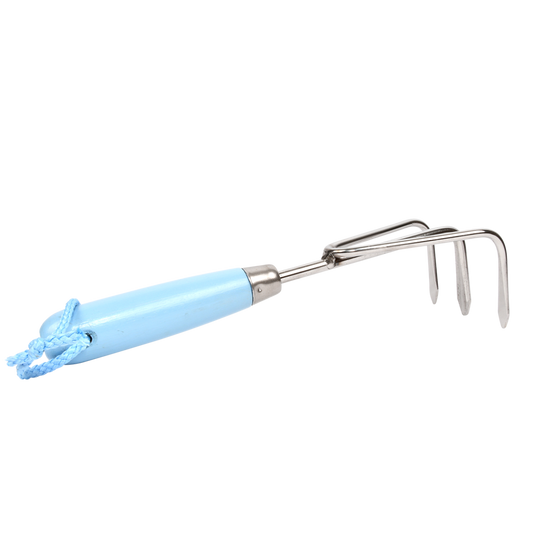 ESSCHERT DESIGN 'Blue Shades' Hand Rake / Cultivator - Sky Blue