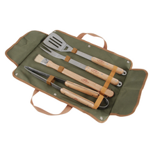 Load image into Gallery viewer, ESSCHERT DESIGN BBQ Tool Set With Canvas Carry Case