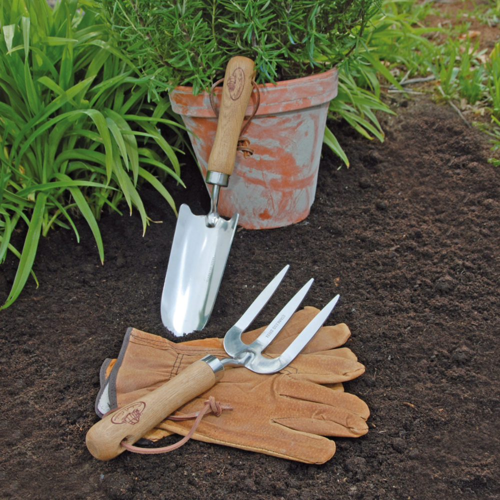 Load image into Gallery viewer, ESSCHERT DESIGN Stainless Steel Garden Set