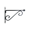 ESSCHERT DESIGN Iron Hanging Basket Wall Hook - Medium