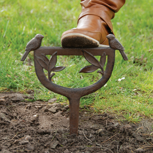 ESSCHERT DESIGN Boot Scraper Stake - Bird