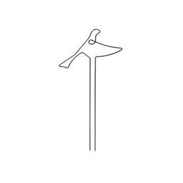 ESSCHERT DESIGN Indoor Plant Support Bird - Landing
