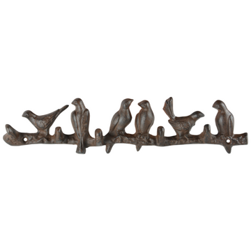 ESSCHERT DESIGN Cast Iron Bird Wall Hook