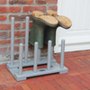 ESSCHERT DESIGN Wooden Boot Rack - Grey
