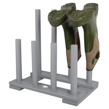 Load image into Gallery viewer, ESSCHERT DESIGN Wooden Boot Rack - Grey