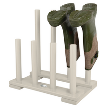 Load image into Gallery viewer, ESSCHERT DESIGN Wooden Boot Rack - White