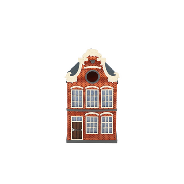 ESSCHERT DESIGN Canal Side House Nesting Box - Clock Gable