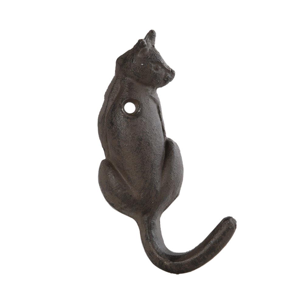 Load image into Gallery viewer, ESSCHERT DESIGN Cat Tail Wall Hook - Set of 2