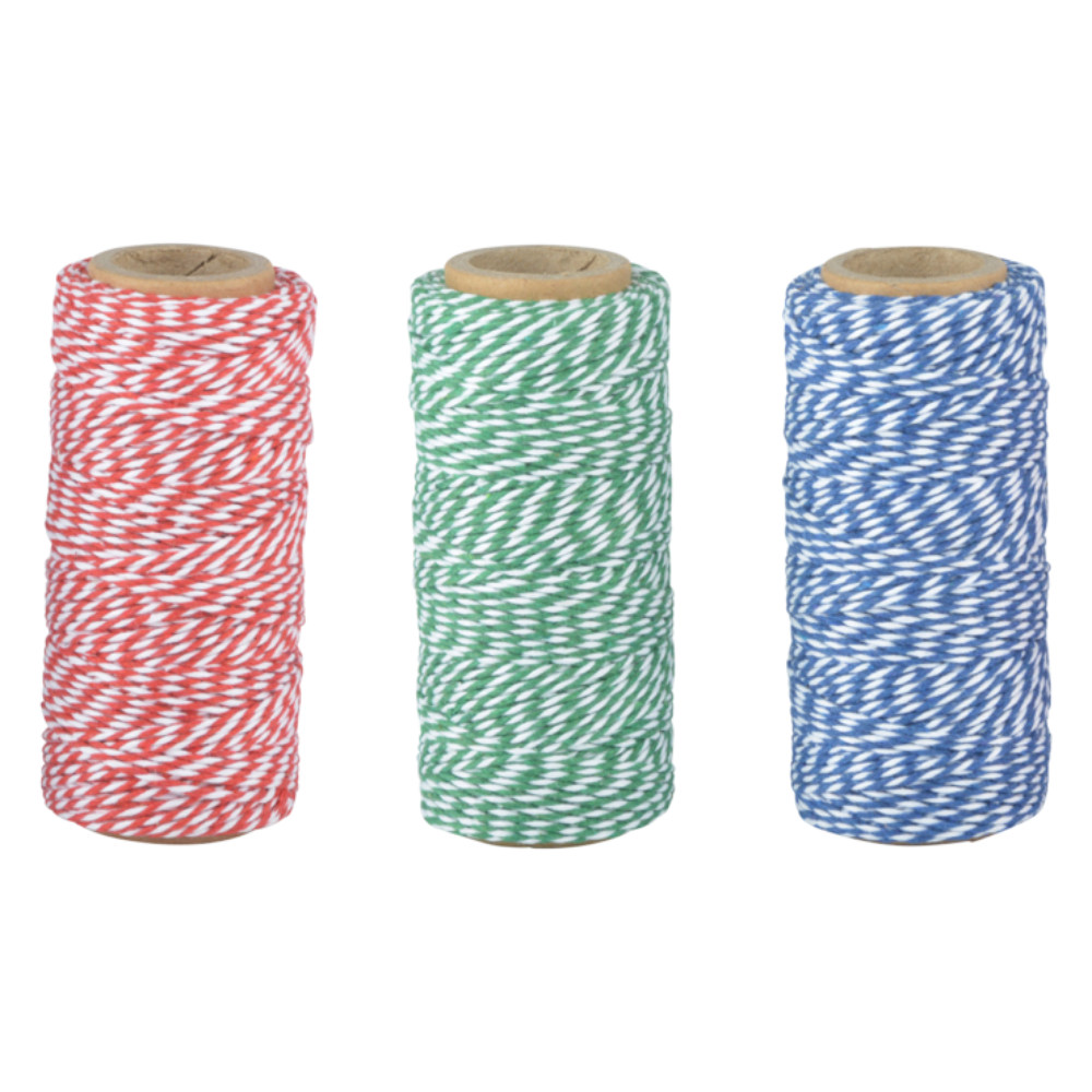 Load image into Gallery viewer, ESSCHERT DESIGN Cotton Garden Twine - Set of 3