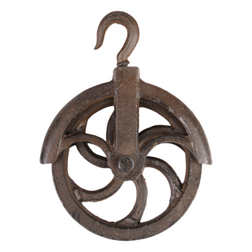 ESSCHERT DESIGN Decorative Indoor Hanging Wheel Hook