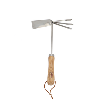 ESSCHERT DESIGN Stainless Steel Double Hoe