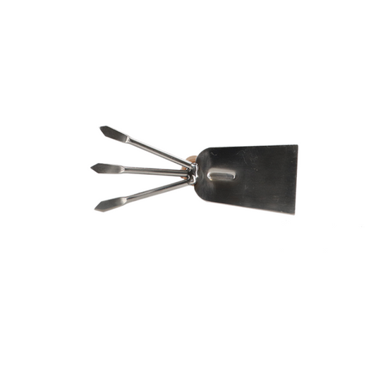 ESSCHERT DESIGN Stainless Steel Double Hoe