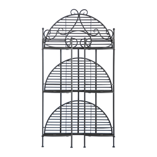 ESSCHERT DESIGN Etagere Frame Half Round Folding