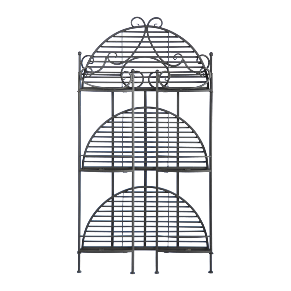 Load image into Gallery viewer, ESSCHERT DESIGN Etagere Frame Half Round Folding