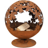 ESSCHERT DESIGN Fire Ball Pre-Rusted Laser Cut - Leaves **Limited Stock**