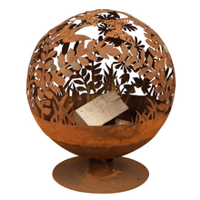 Load image into Gallery viewer, ESSCHERT DESIGN Fire Ball Pre-Rusted Laser Cut - Flowers