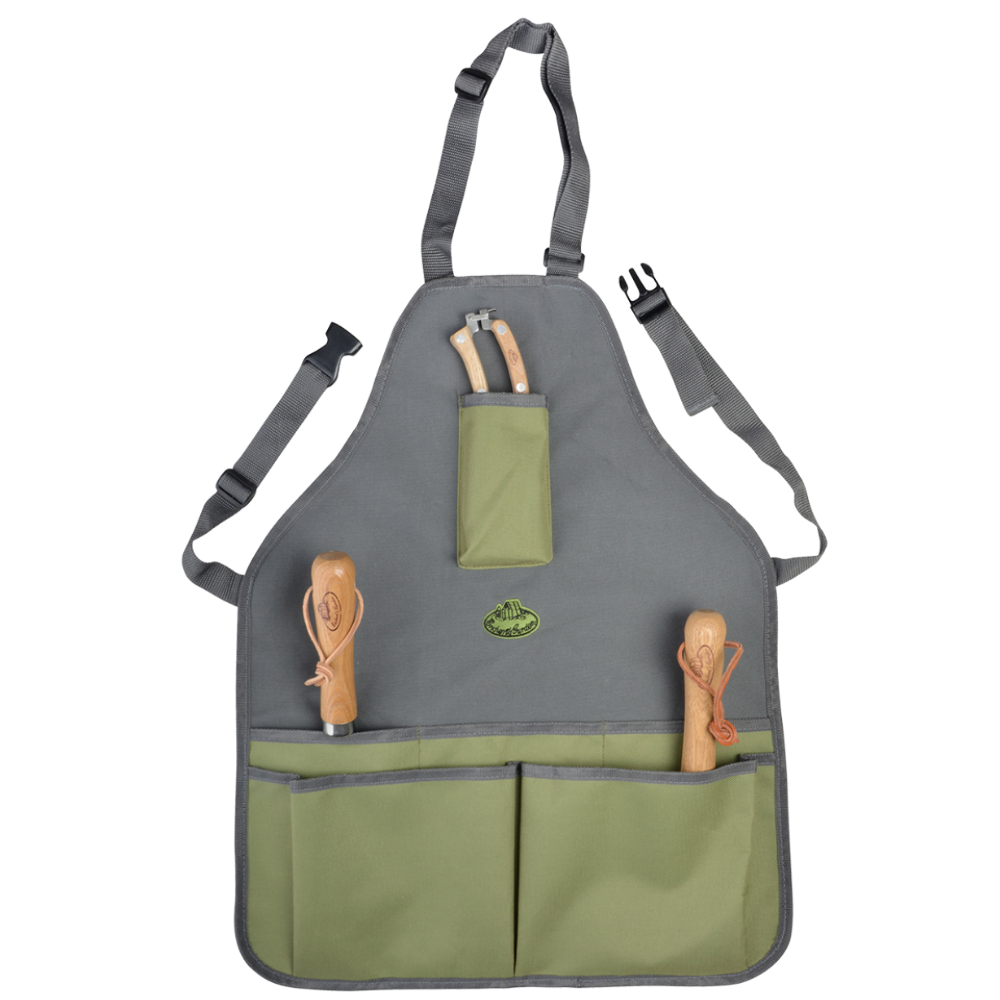 Load image into Gallery viewer, ESSCHERT DESIGN Apron - Grey/Khaki