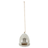 ESSCHERT DESIGN Round Hanging Bird Feeder - Aged Resin