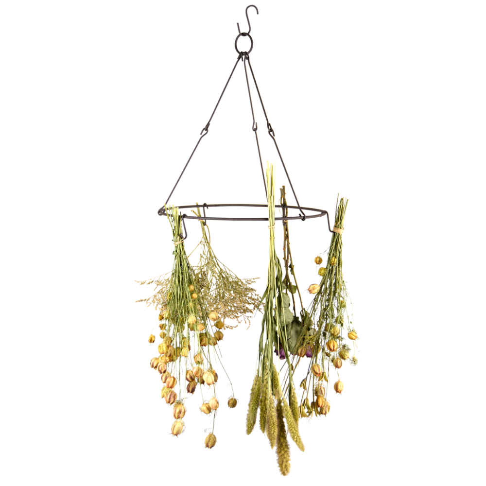 Load image into Gallery viewer, ESSCHERT DESIGN Metal Flower &amp; Herb Drying Rack