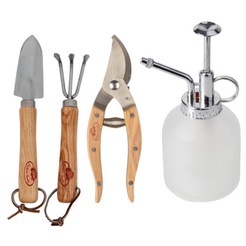 ESSCHERT DESIGN Stainless Steel Indoor Gardening Set