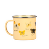 ESSCHERT DESIGN Enamel Mug - Butterflies