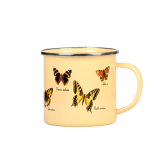 Load image into Gallery viewer, ESSCHERT DESIGN Enamel Mug - Butterflies