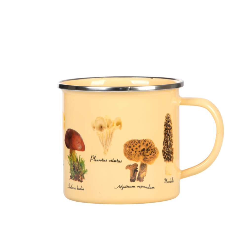 Load image into Gallery viewer, ESSCHERT DESIGN Enamel Mug - Mushrooms