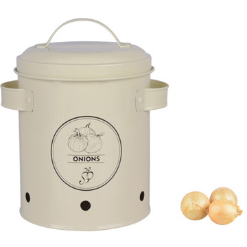 ESSCHERT DESIGN Onion Storage Tin