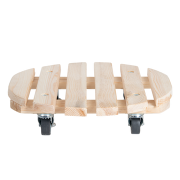 ESSCHERT DESIGN Round Heavy Duty Plant Trolley