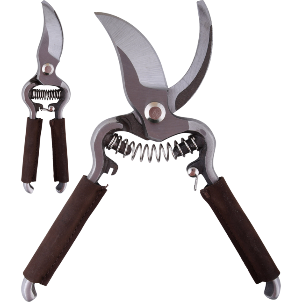 Load image into Gallery viewer, ESSCHERT DESIGN Pruner With Leather Handles