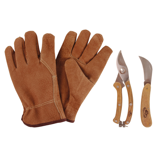 ESSCHERT DESIGN Stainless Steel Pruning Set