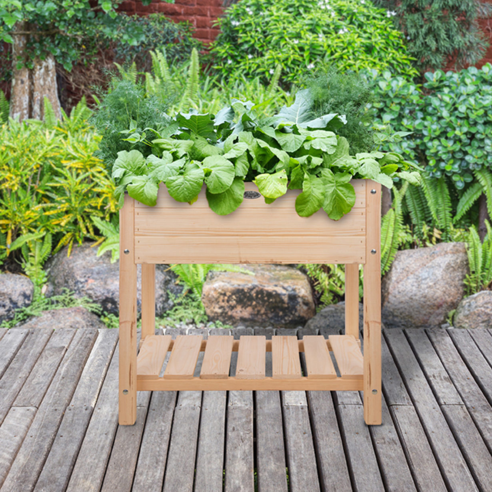 Load image into Gallery viewer, ESSCHERT DESIGN Wooden Raised Garden Bed - Small