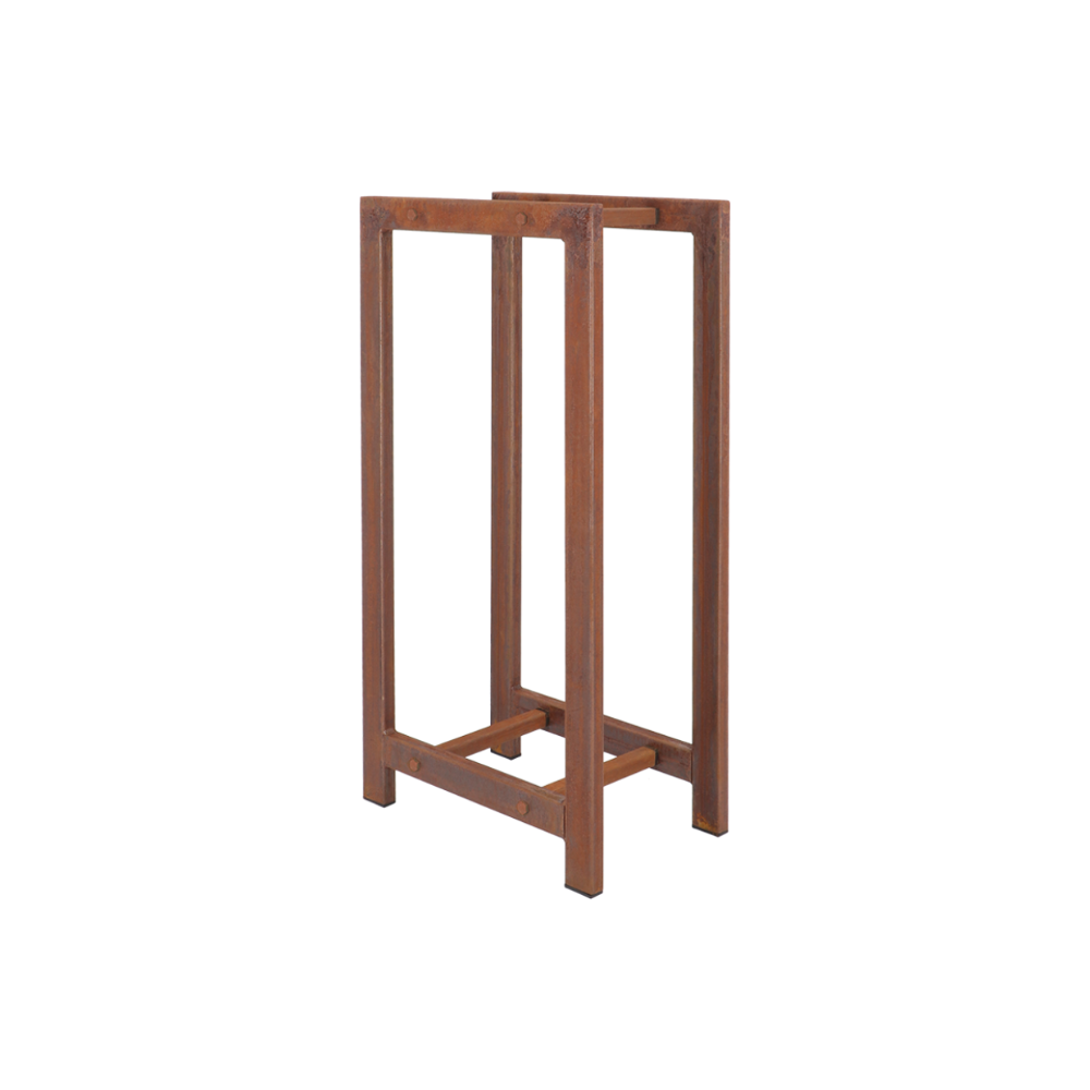 ESSCHERT DESIGN Rusted Log Rack - Medium