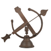 ESSCHERT DESIGN Cast Iron Sundial
