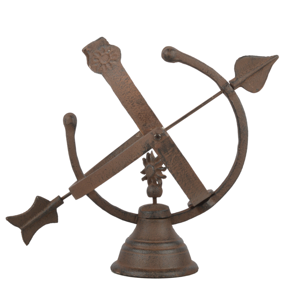 Load image into Gallery viewer, ESSCHERT DESIGN Cast Iron Sundial