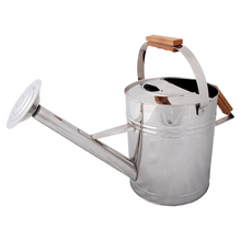 Load image into Gallery viewer, ESSCHERT DESIGN Stainless Steel Watering Can 7 Litres